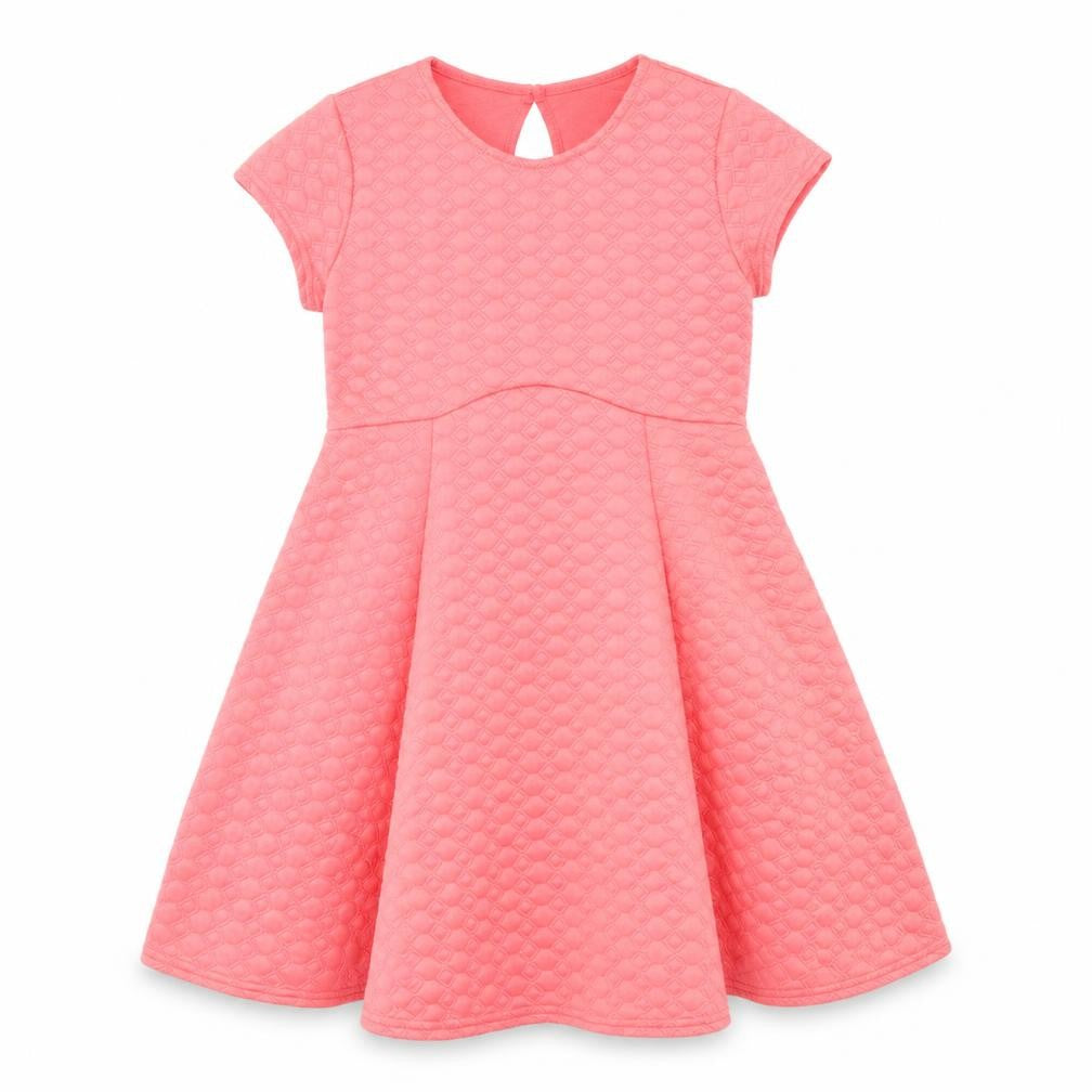 Front view of mint women’s pink fit & flare, size UK 12