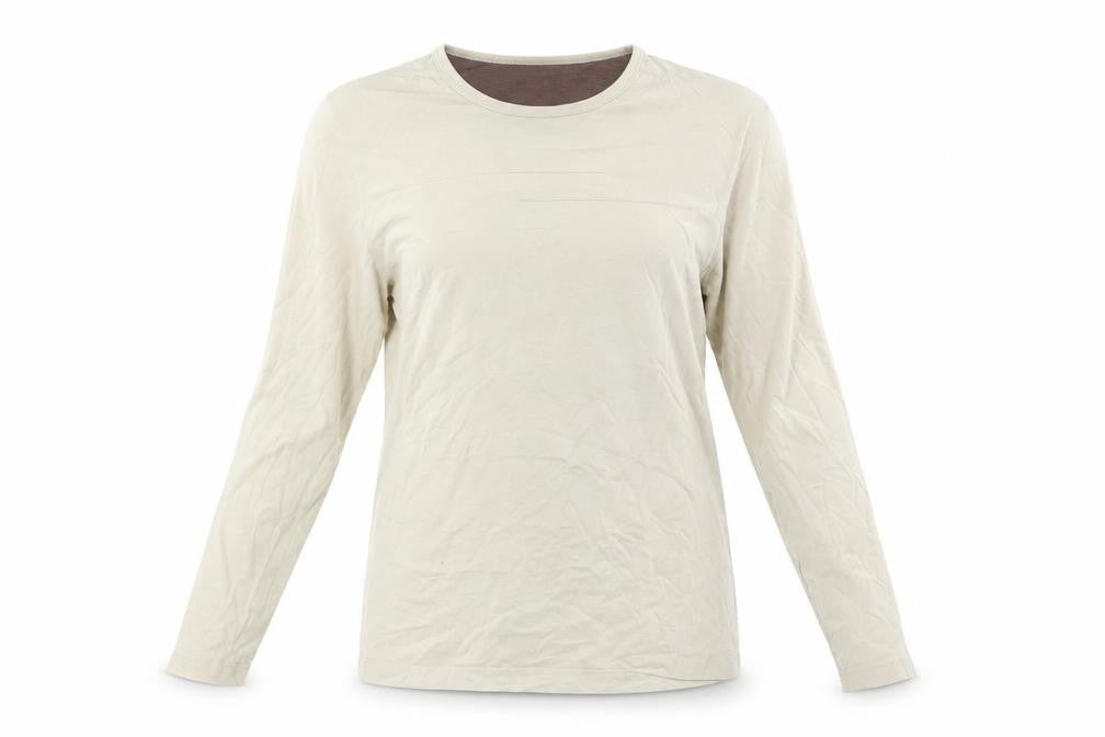 Front view of Next women’s beige jumper, size M