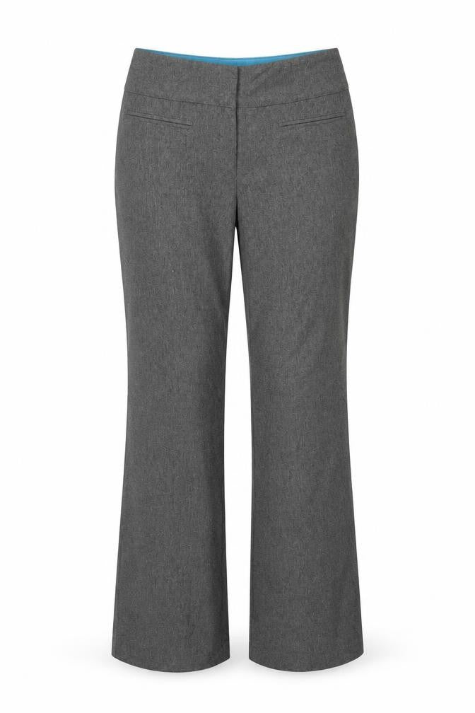 AMARANTO Womens Grey   Trousers  Size 10 L29 in