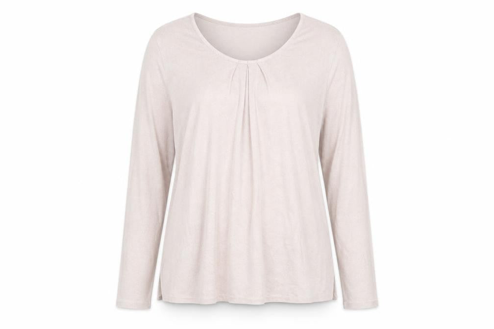 Front view of Tendenze women’s pink jumper, size L
