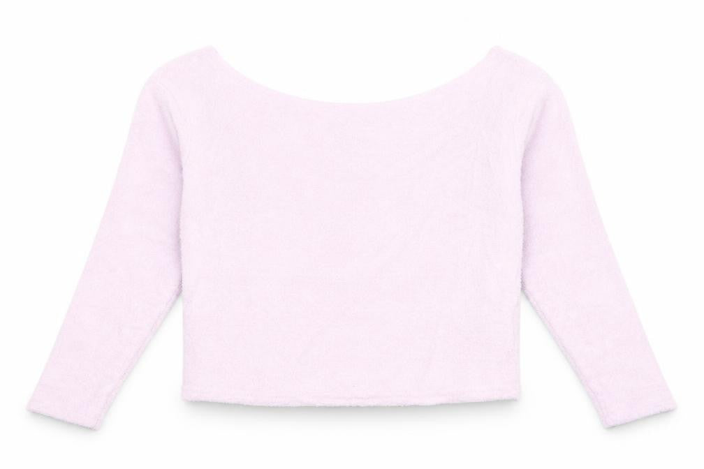 ASOS Womens Pink  Fleece Pullover Jumper Size 10