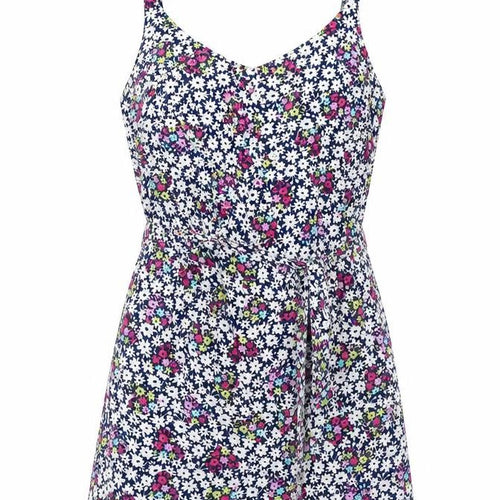 Henry Holland Womens White Floral  Playsuit One-Piece Size 8