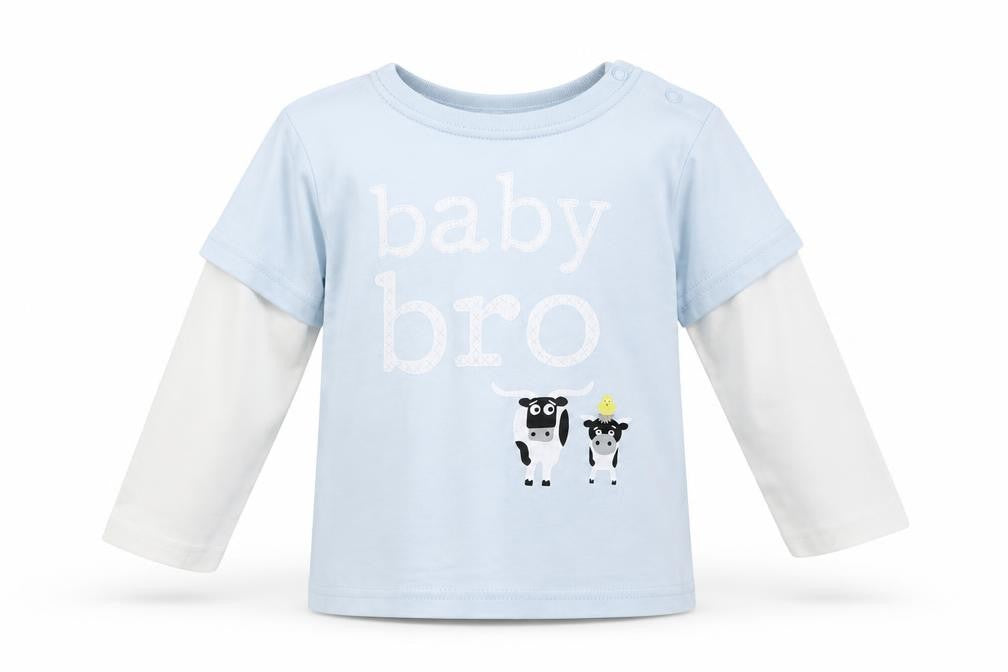 Blue Zoo Boys Blue   Basic T-Shirt Size 12-18 Months  - Baby Bro