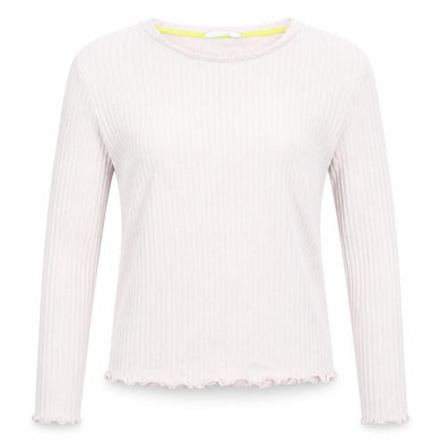 M&S Girls Pink   Basic T-Shirt Size 11-12 Years  - Lettuce Edging