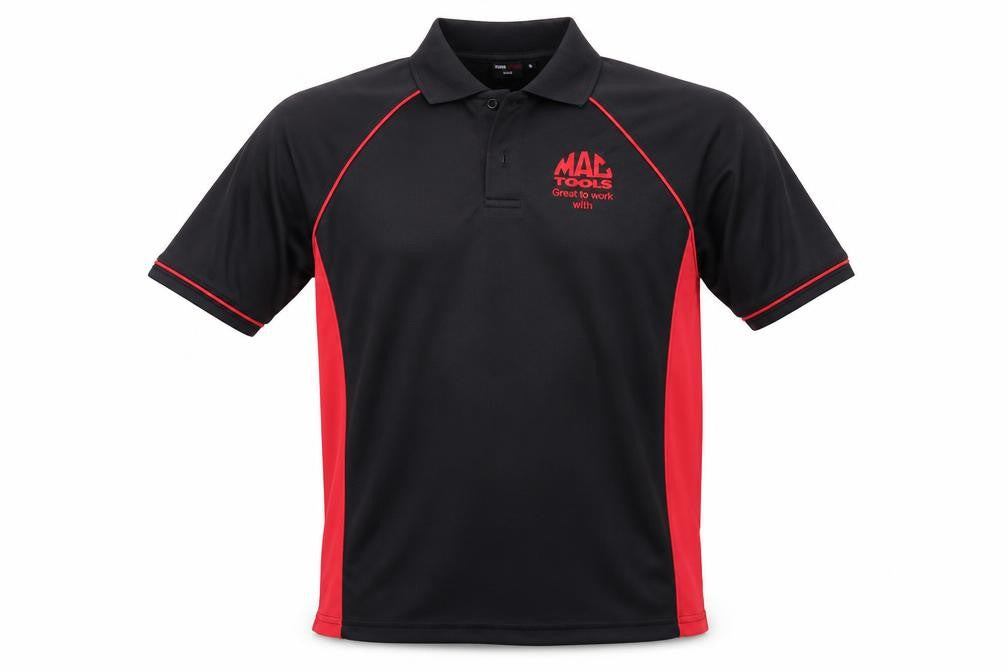 Finden Hales Mens Black Colourblock   Polo Size S