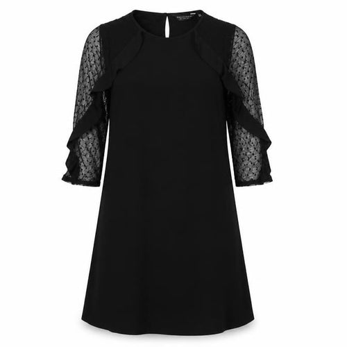Dorothy Perkins Womens Black   A-Line  Size 10