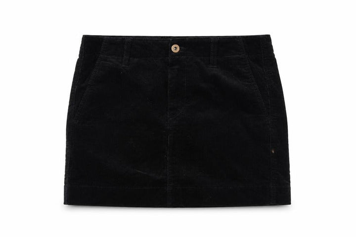 Uniqlo Womens Blue Corduroy Mini Skirt Size 26 in