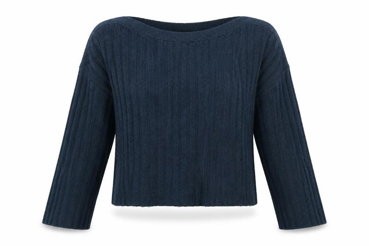 French Connection Womens Blue  Knit Pullover Jumper Size S