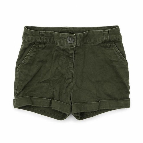 NEXT Girls Green Batik  Cargo Shorts Size 4 Years