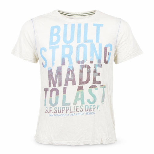 Angelo Litrico Mens White    T-Shirt Size S