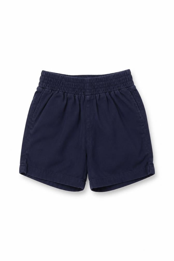 George Girls Blue   Chino Shorts Size 4-5 Years - Elastic Waist Band