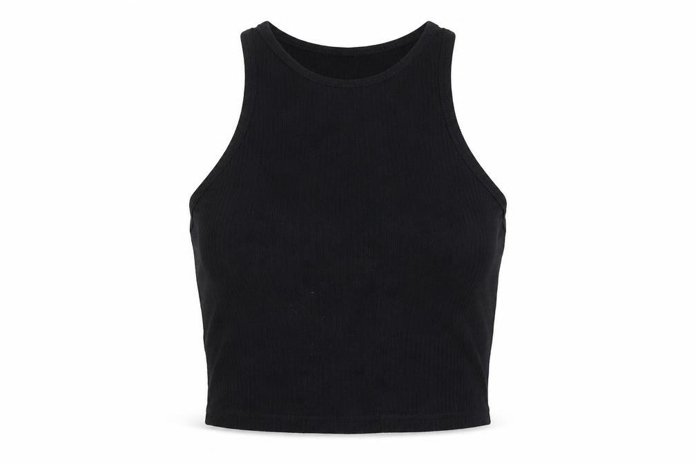 Front view of River Island women’s black jumper, size UK 8