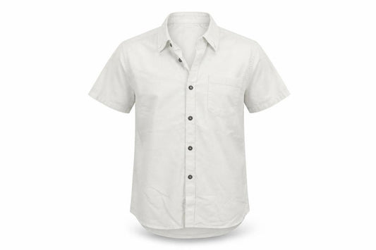 Front view of Next girls’ white basic polo, size 9, years