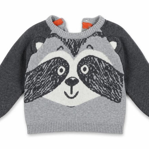 Earlydays Girls Grey   Pullover Jumper Size 3-6 Months  - animal design