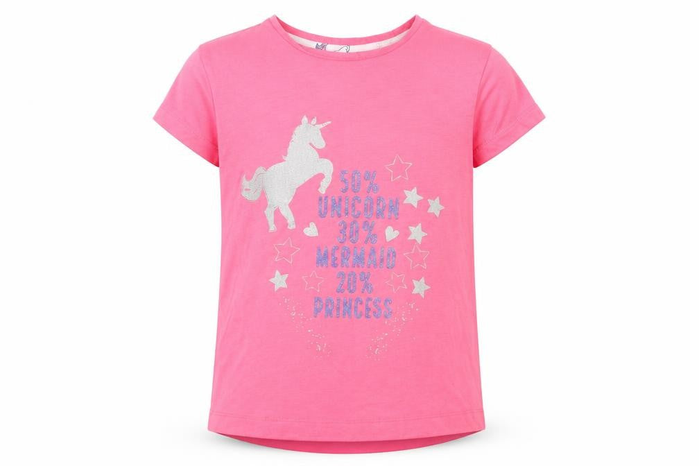 Matalan Girls Pink   Top Pyjama Top Size 10 Years