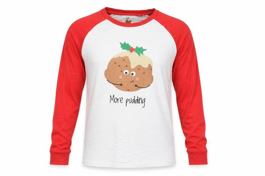 Front view of Next men’s white t-shirt, size S, - more pudding