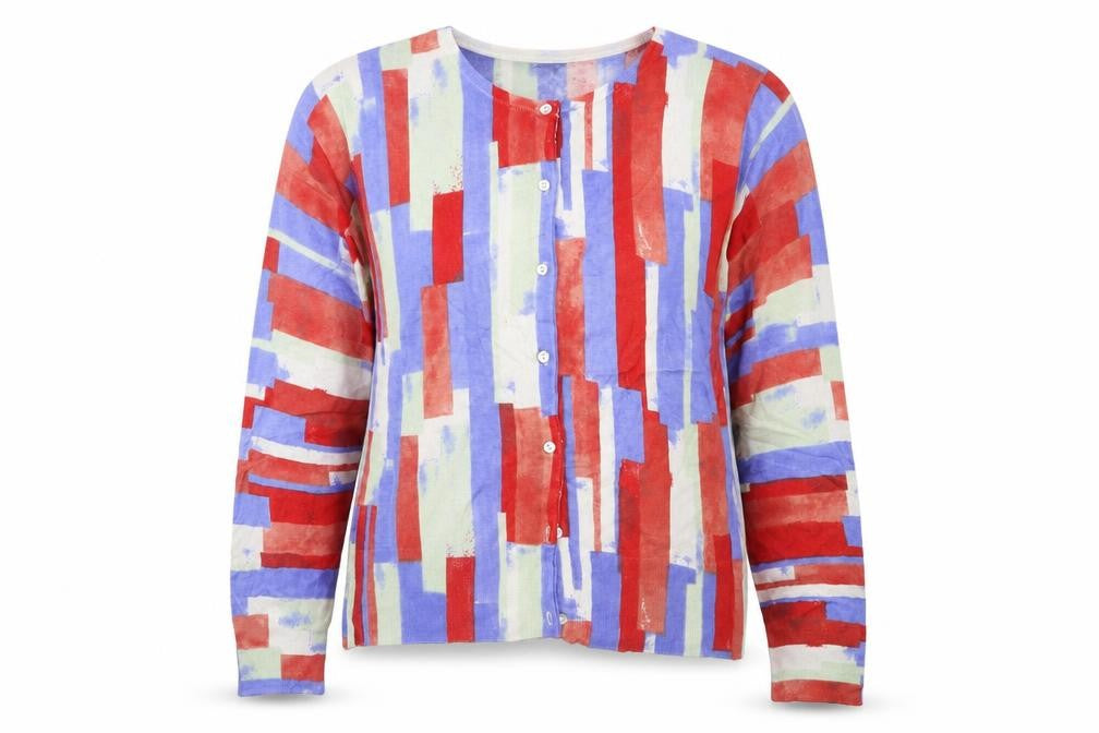 Kaleidoscope Womens Multicoloured Striped  Cardigan Jumper Size 14