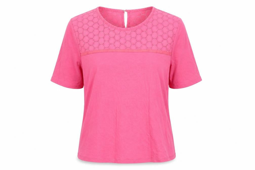 Classics Womens Pink   Basic T-Shirt Size M