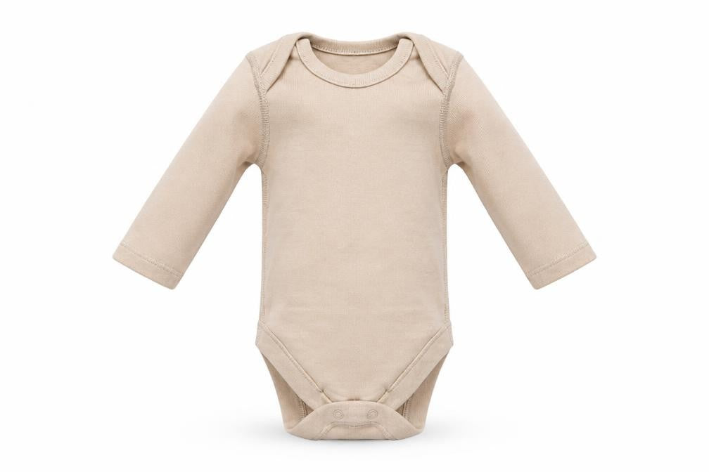 M&S Baby Beige   Babygrow One-Piece Size Newborn