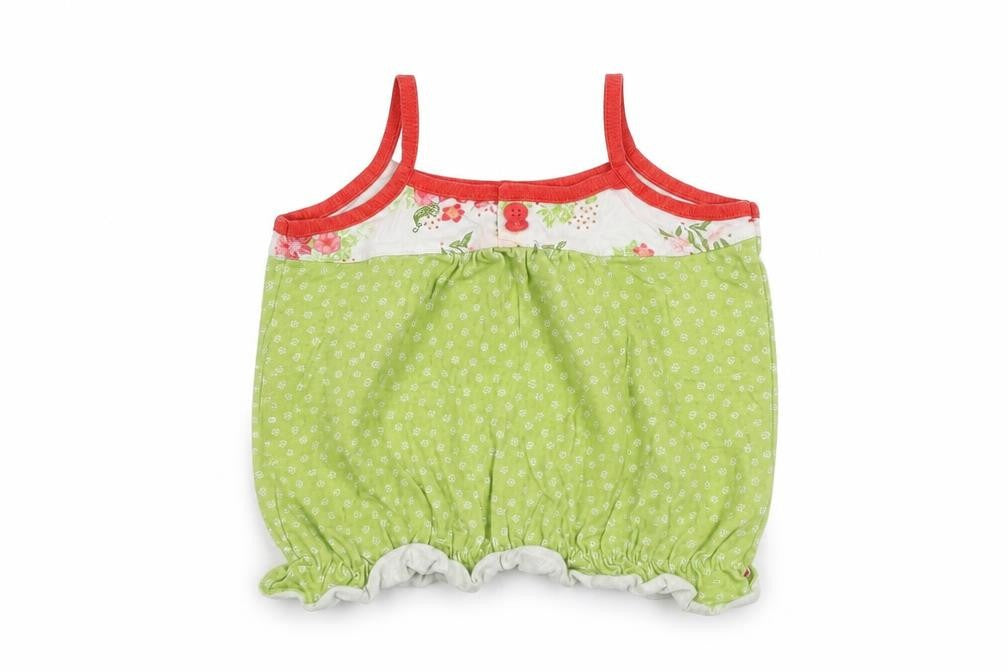 Adams Baby Baby Green Polka Dot  Basic T-Shirt Size 12-18 Months