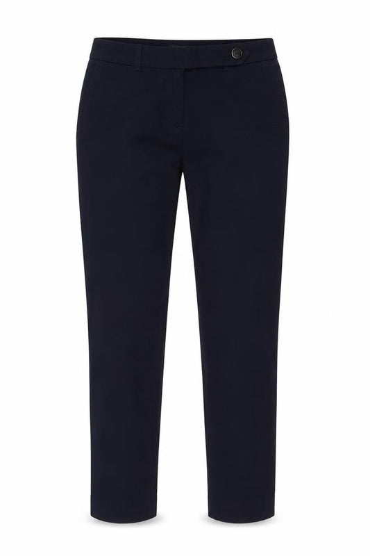 Front view of Next women’s blue skinny jeans, size UK 12, 25-inch leg