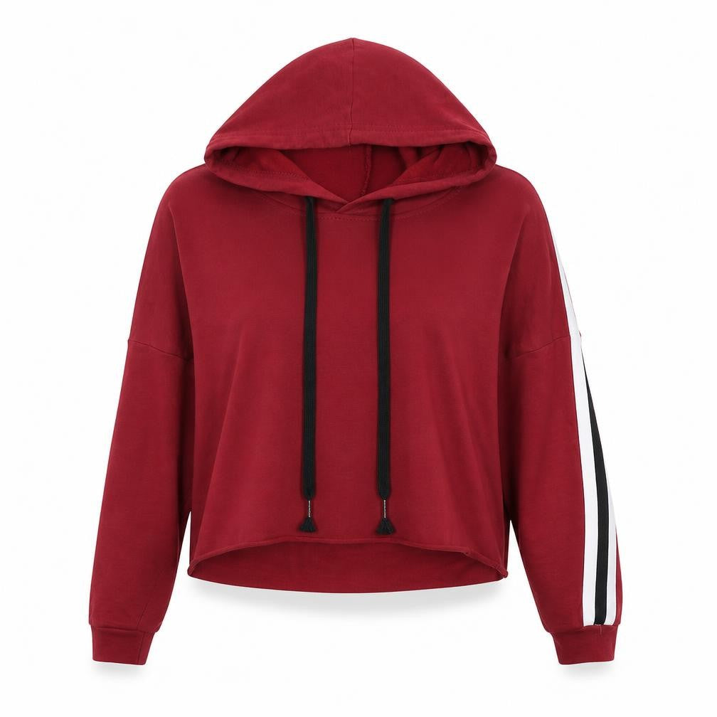 Preworn Womens Red   Shrug Hoodie Size S  - cropped