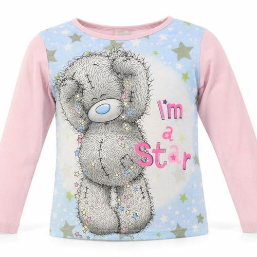 me to you Girls Pink   Top Pyjama Top Size 7-8 Years  - I'm a star