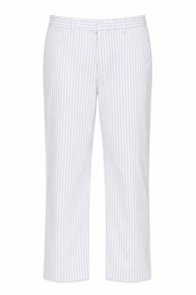 Gap Womens Blue Striped  Trousers  Size 12 L25 in