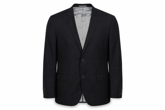 Front view of Next men’s blue jacket suit jacket, size 42