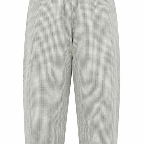 Preworn Womens Green Check  Trousers  Size 18 L27 in