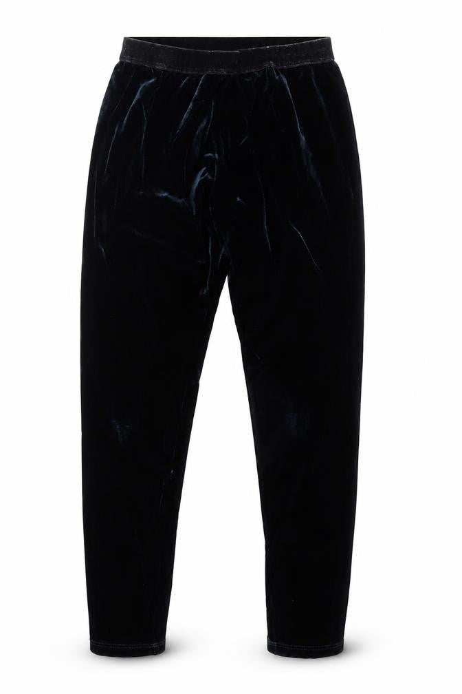 Front view of Next girls’ blue jegging trousers, size 9, years - legging