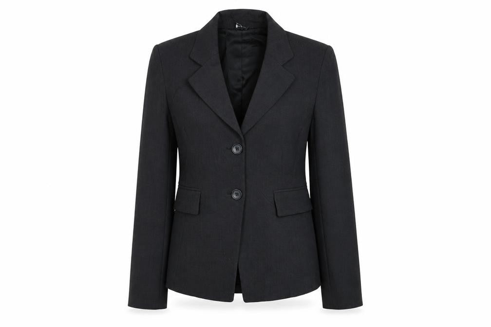 Preworn Womens Black   Jacket Suit Jacket Size 10