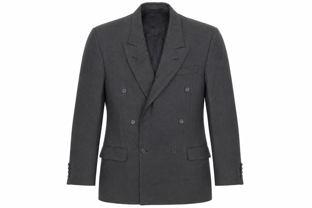 Front view of Next men’s grey jacket suit jacket, size 38