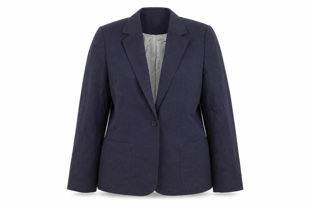 Next Womens Blue Colourblock  Jacket Blazer Size 10