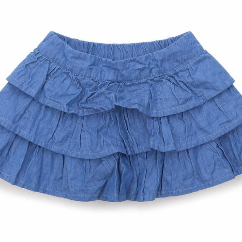 Matalan Girls Blue   Flare Skirt Size 12-18 Months