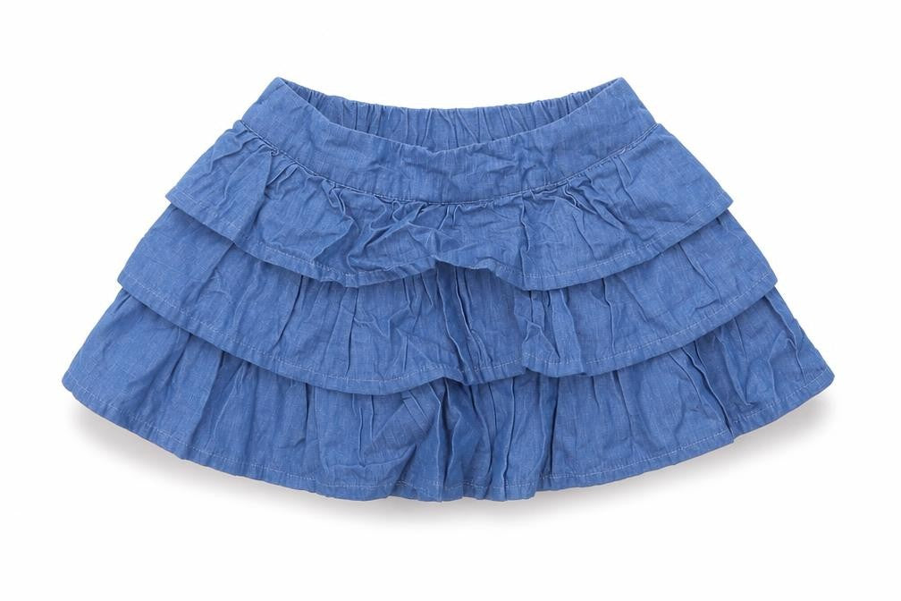 Matalan Girls Blue   Flare Skirt Size 12-18 Months