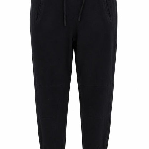 SOFT GREY Womens Black   Jogger Trousers Size 12 L24 in - washable mark
