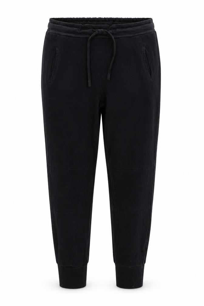 SOFT GREY Womens Black   Jogger Trousers Size 12 L24 in - washable mark