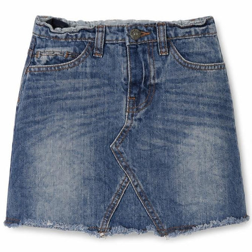 John Lewis Girls Blue  Denim Mini Skirt Size 8 Years