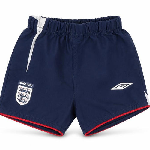 Umbro Boys Blue   Cropped Trousers Size 6-9 Months  - england football shorts