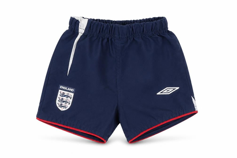 Umbro Boys Blue   Cropped Trousers Size 6-9 Months  - england football shorts