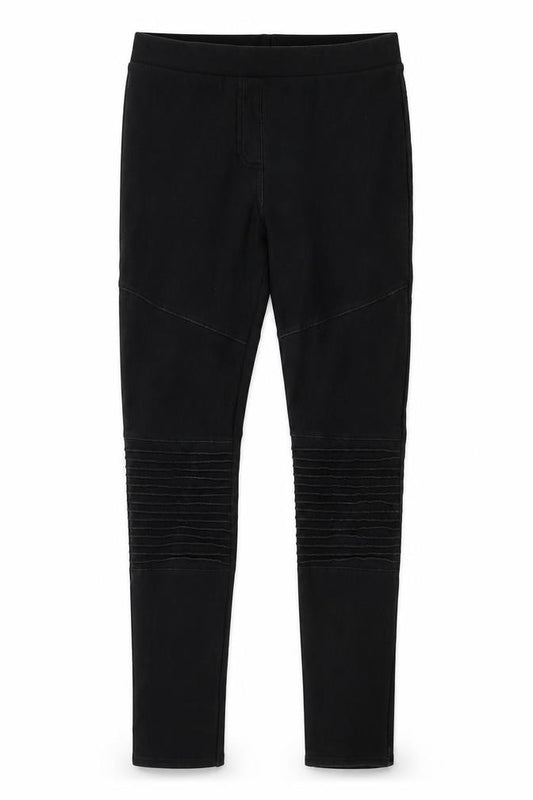 Front view of Select girls’ beige jegging trousers, size 14, years