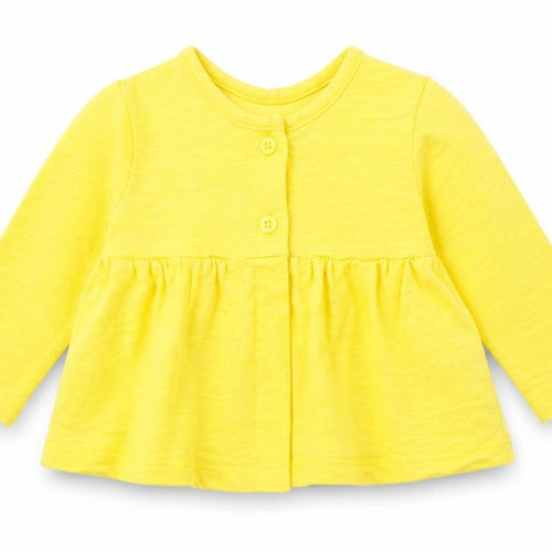 Mothercare Girls Yellow   Jacket  Size 3-6 Months