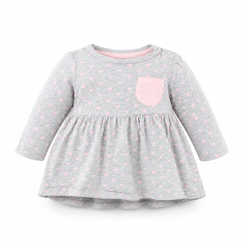 Early Days Girls Grey Spotted  Basic Blouse Size 0-3 Months