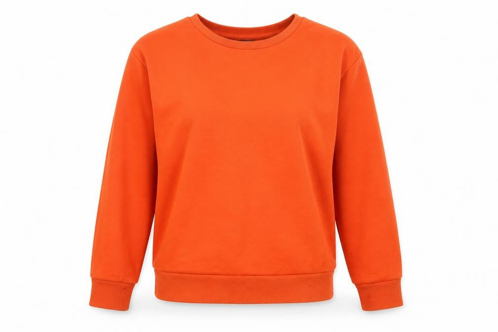 Primark Womens Orange   Pullover Jumper Size 8