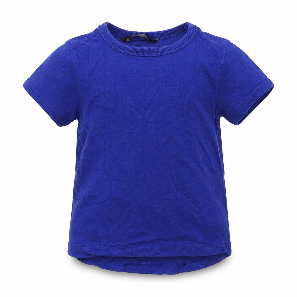 Front view of George Baby Blue Basic T-Shirt, size 12, Months