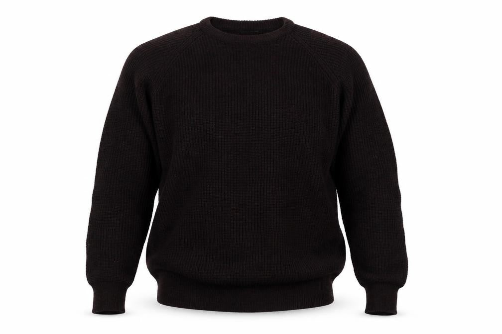 Front view of Pep&Co men’s red jumper, size L