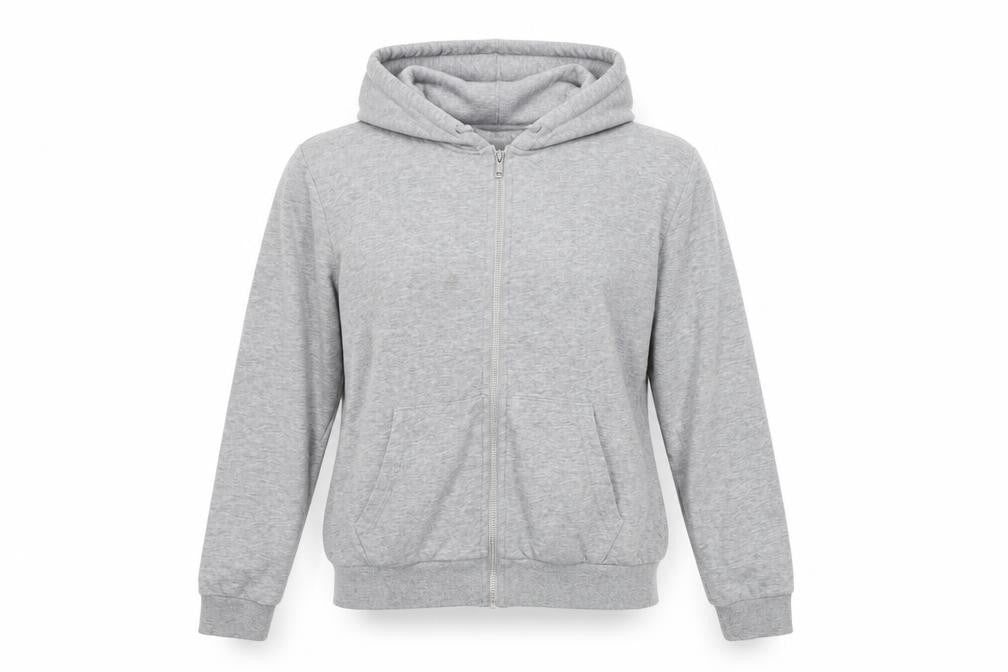 Divided Womens Grey   Full Zip Hoodie Size S