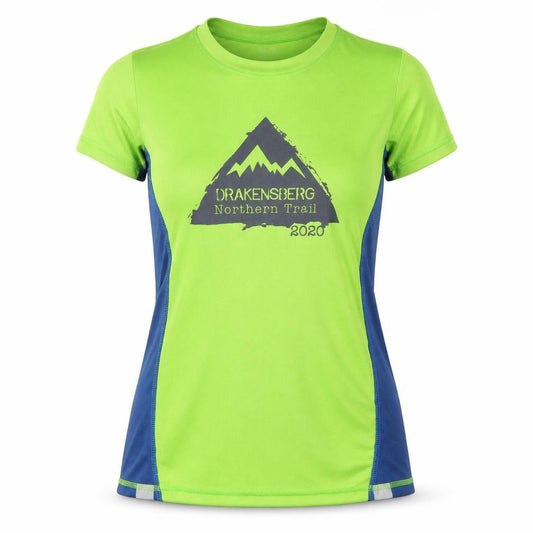 Front view of women’s green basic casual, size S