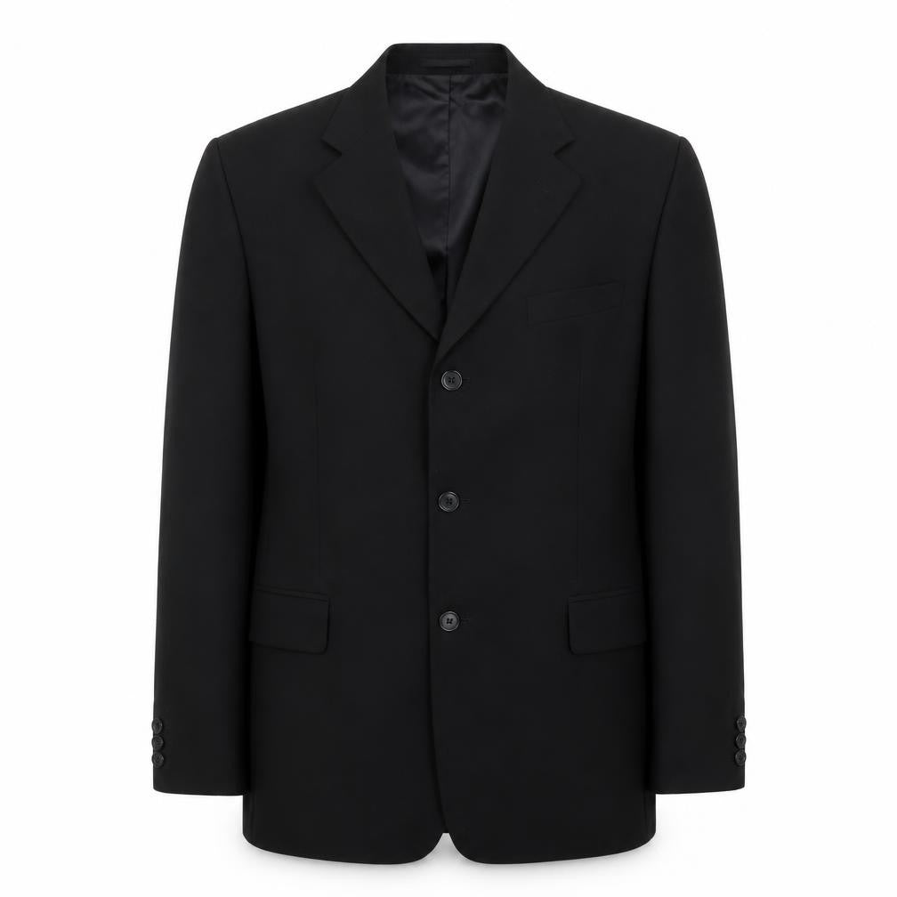 Next Mens Black   Jacket Suit Jacket Size 40